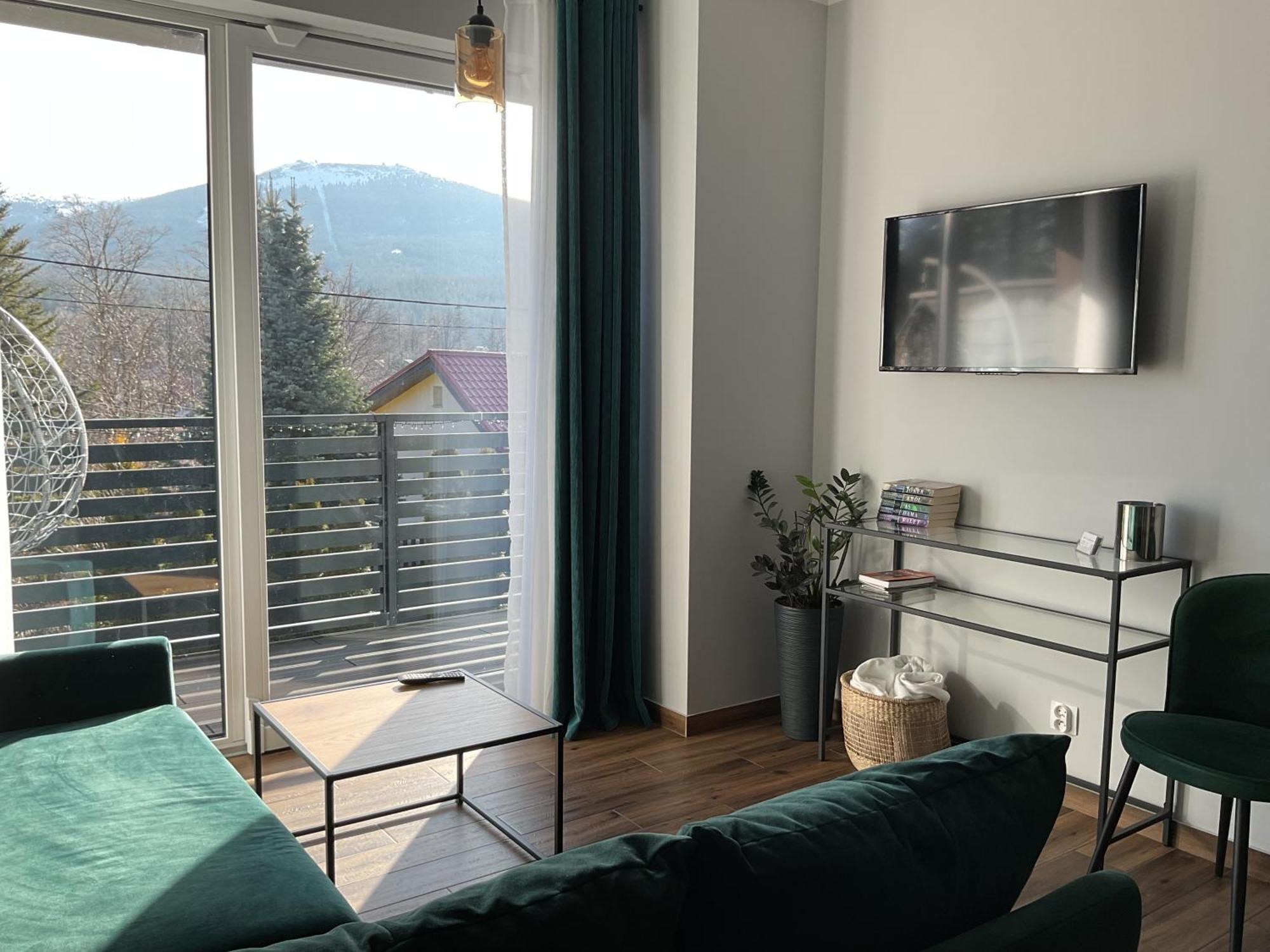 Z Widokiem Apartamenty - Apartamenty Z Widokiem Na Gory I Zewnetrzna Balia Szklarska Poreba Dış mekan fotoğraf